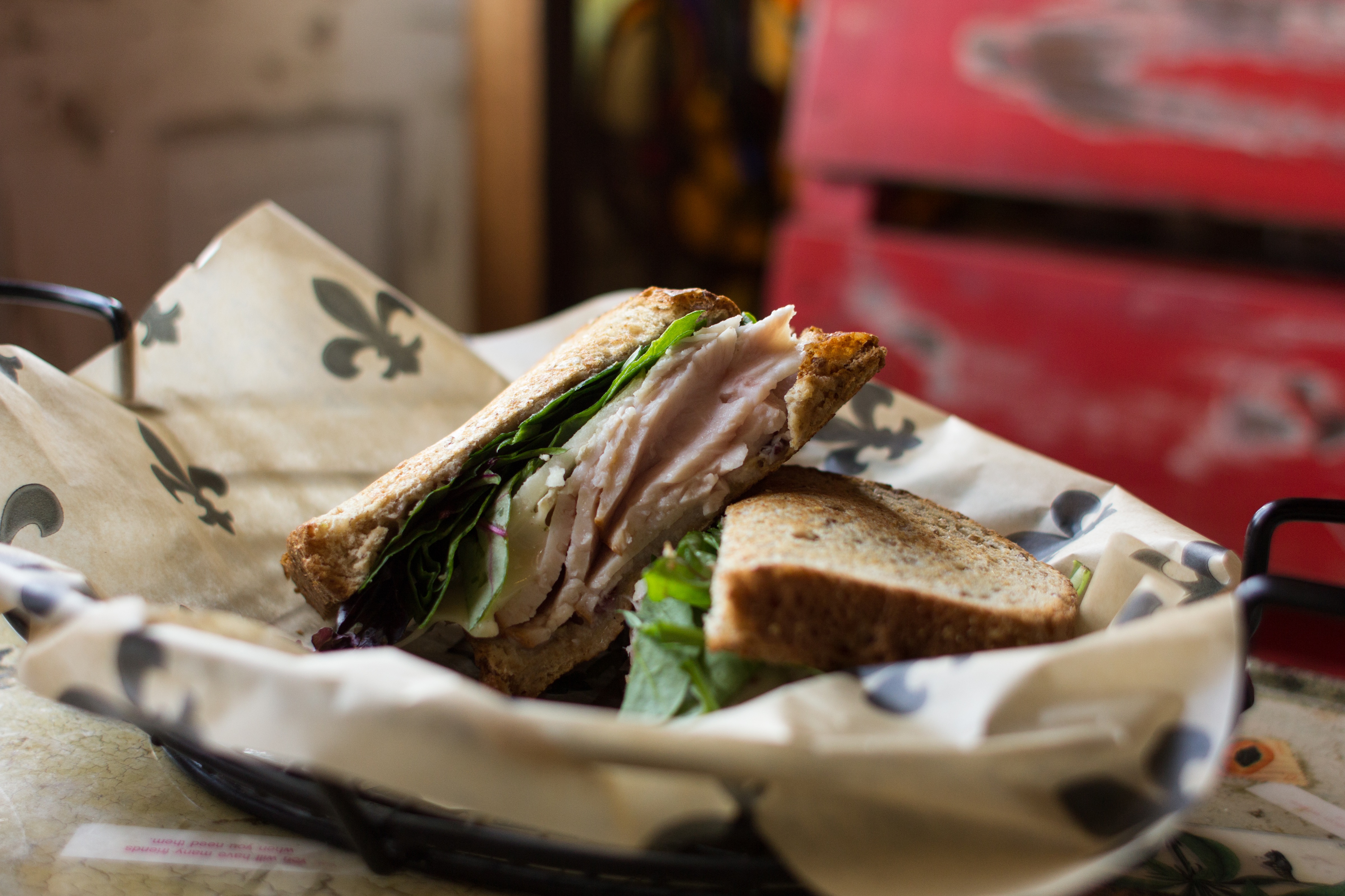 Unique sandwiches and antiques at Yvette Marie's