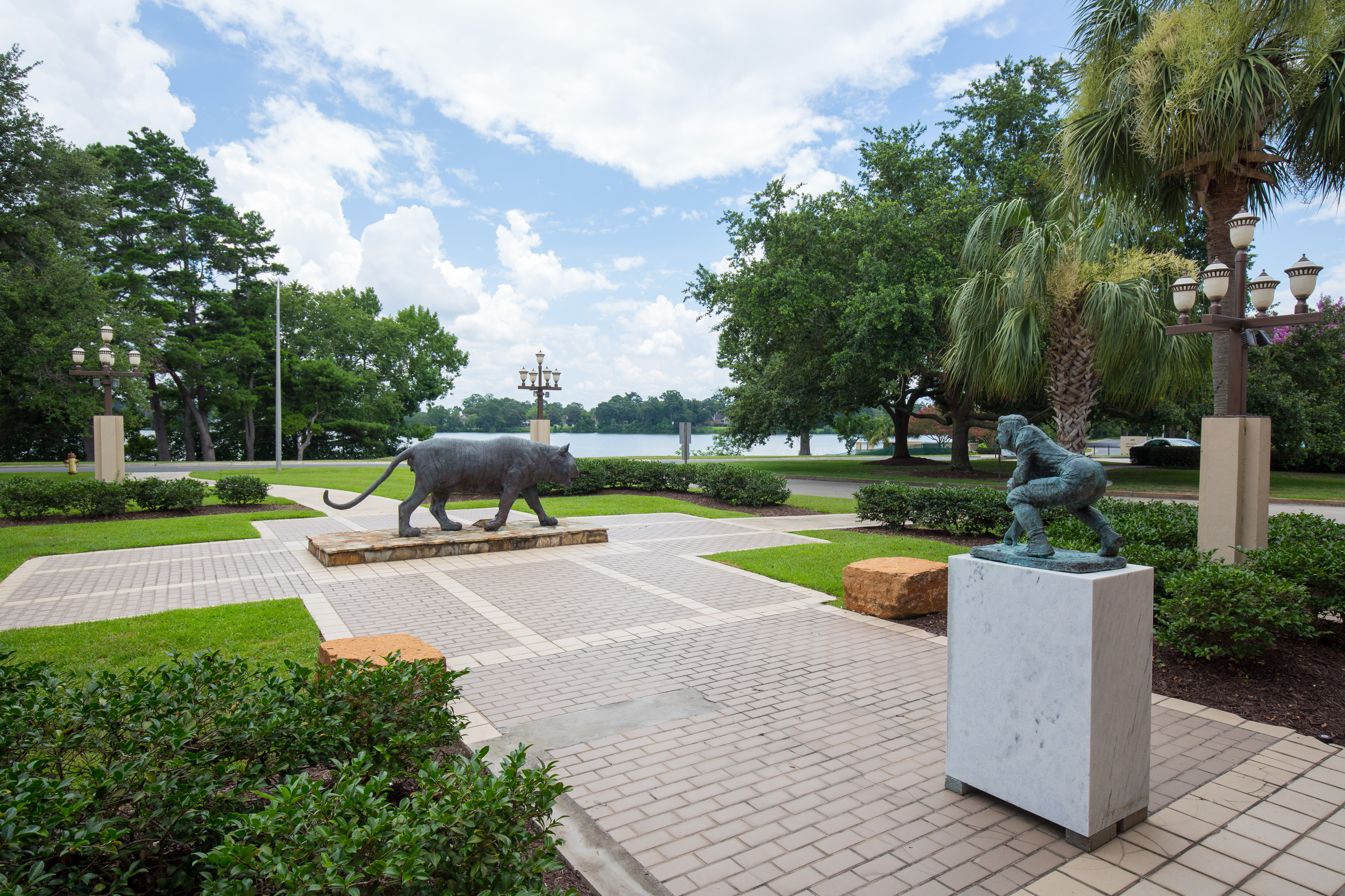 Andonie Sports Museum Courtyard