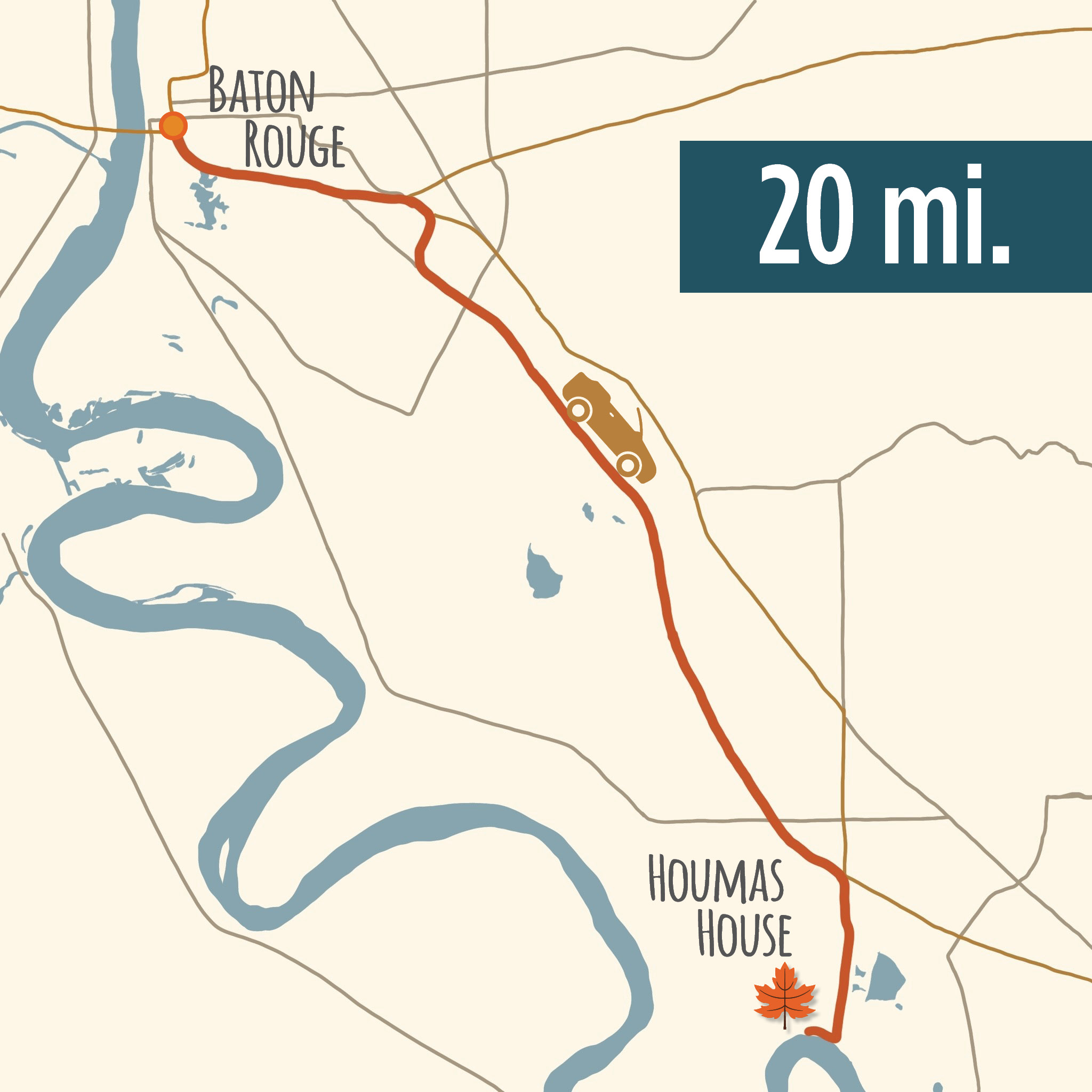 Houmas House Final Map