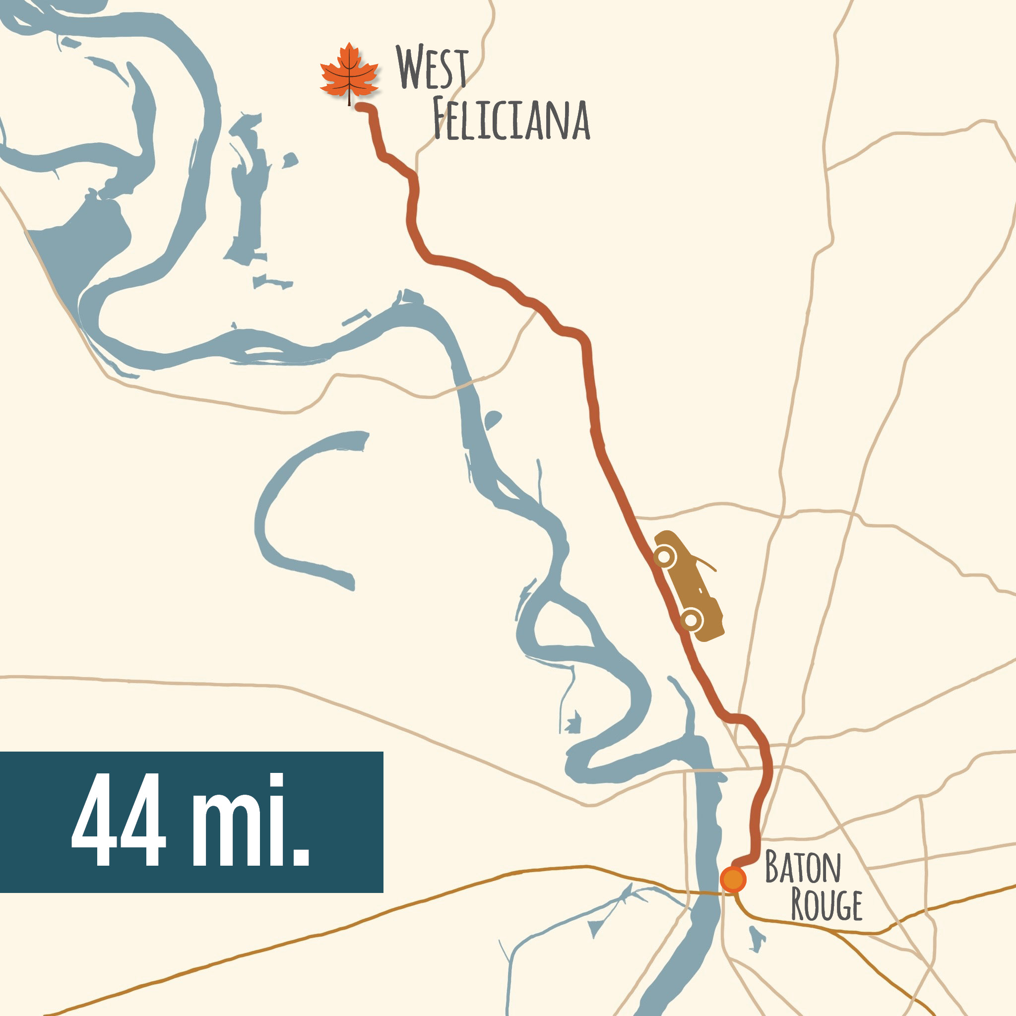West Feliciana map FALL Final