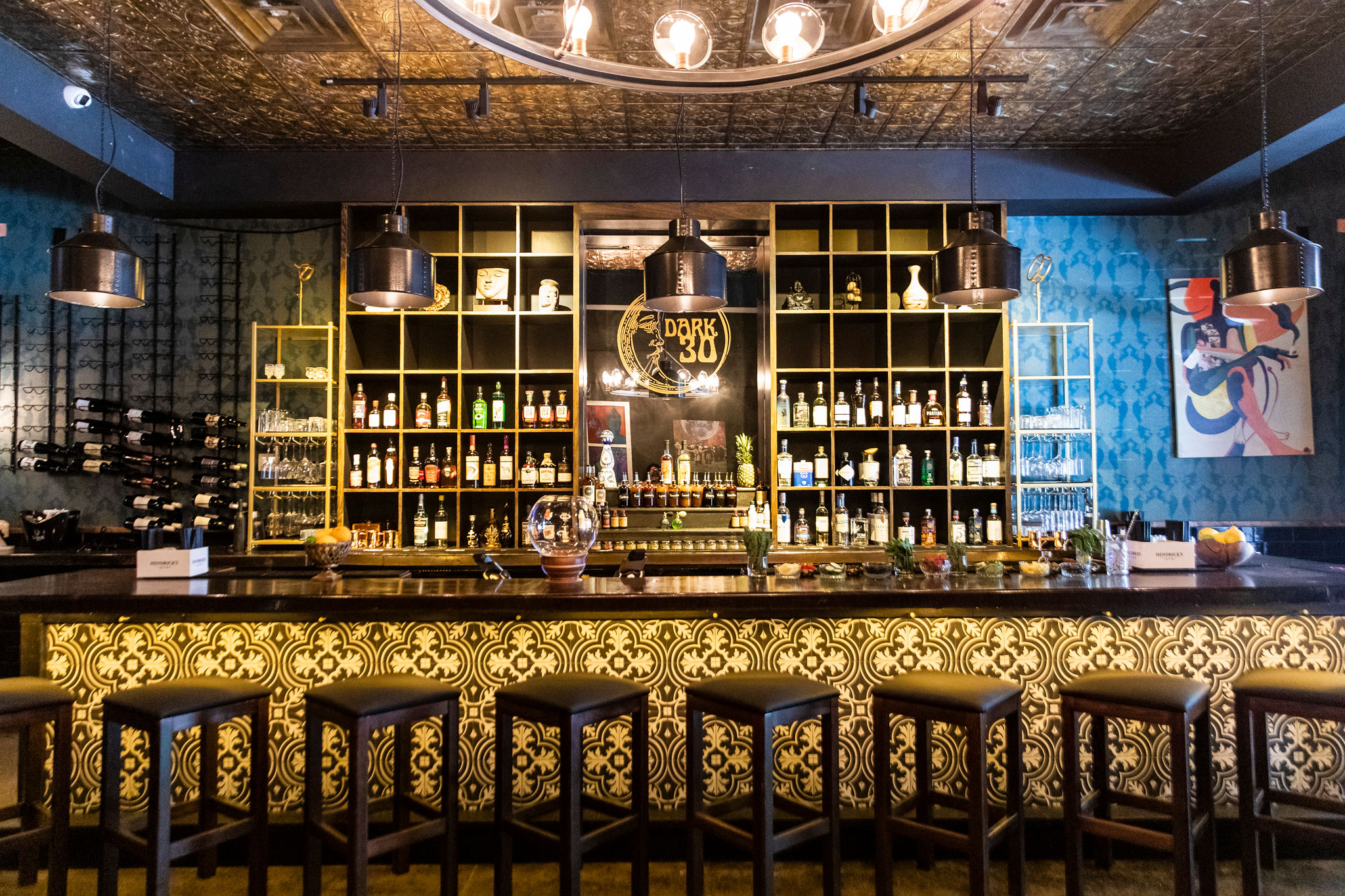 Dark 30 Baton Rouge downtown bar craft cocktails wine