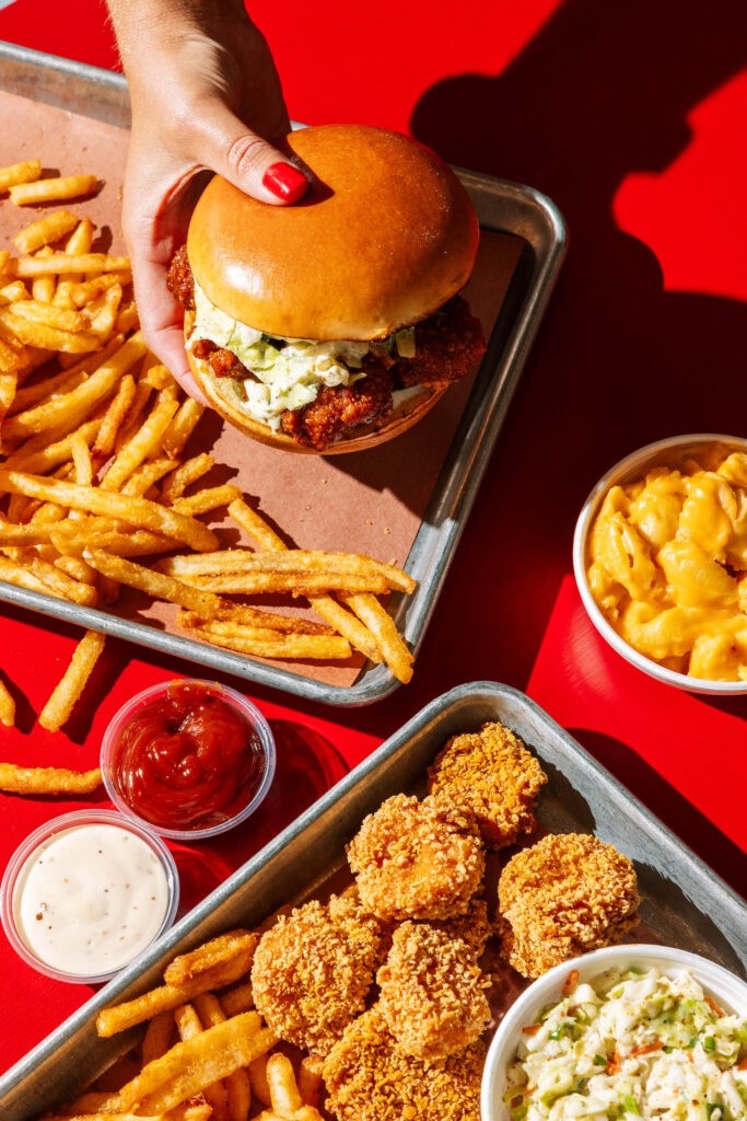 Jude's Hot Chicken and Shrimp