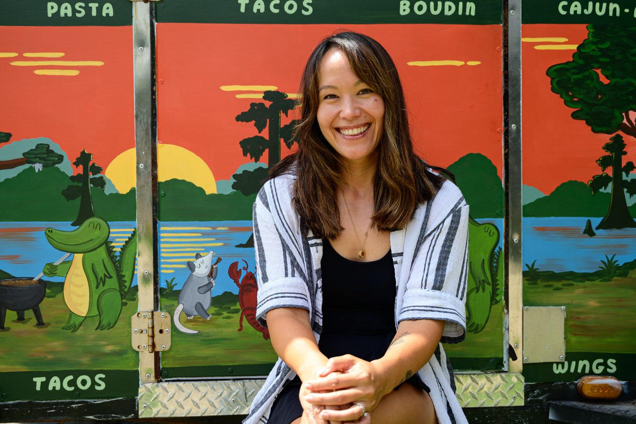 Find this Baton Rouge creative’s bold art on shop windows, T-shirts and book pages