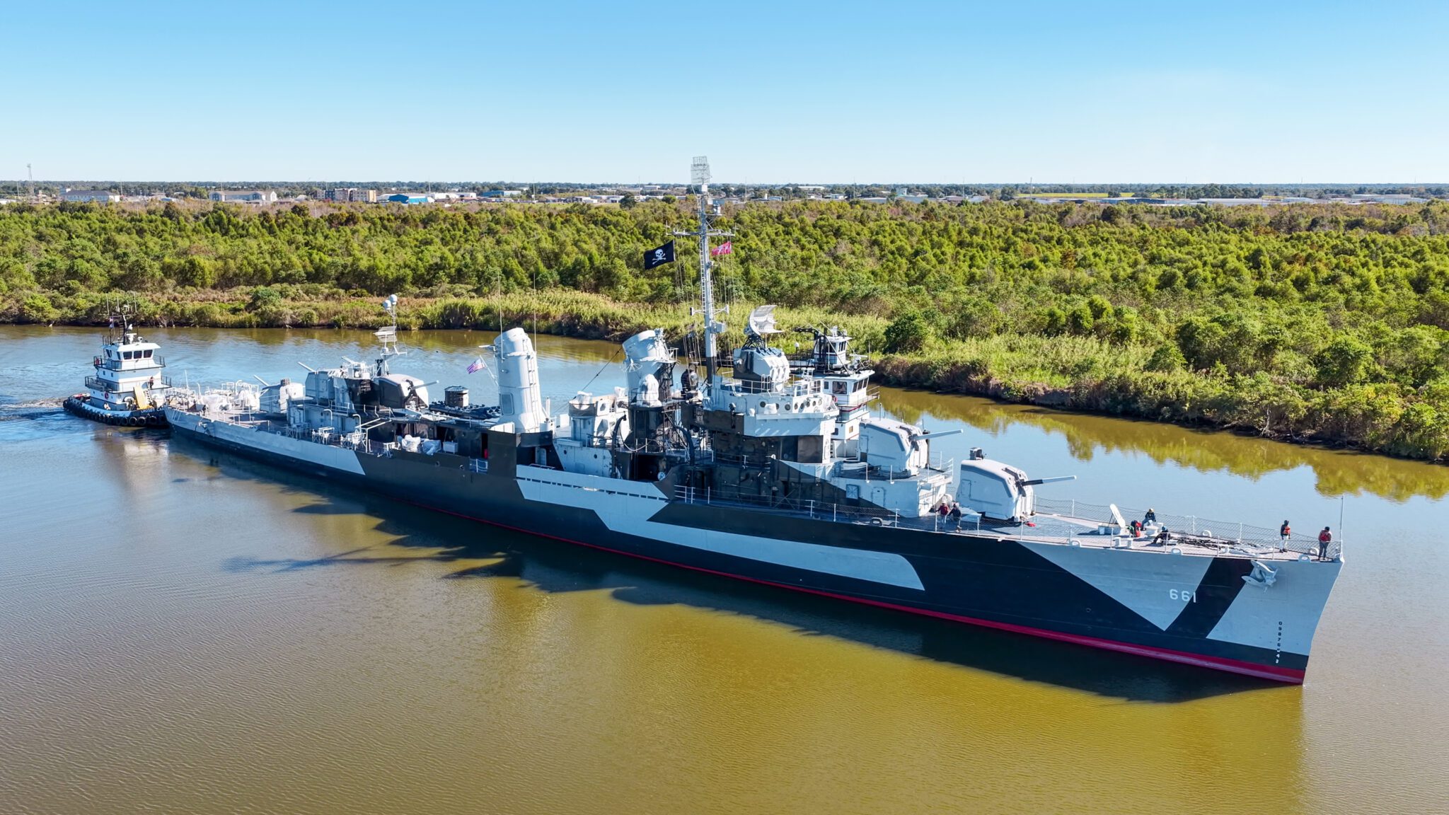 Baton Rouge’s resident naval ship is set to sail back to its cradle on ...