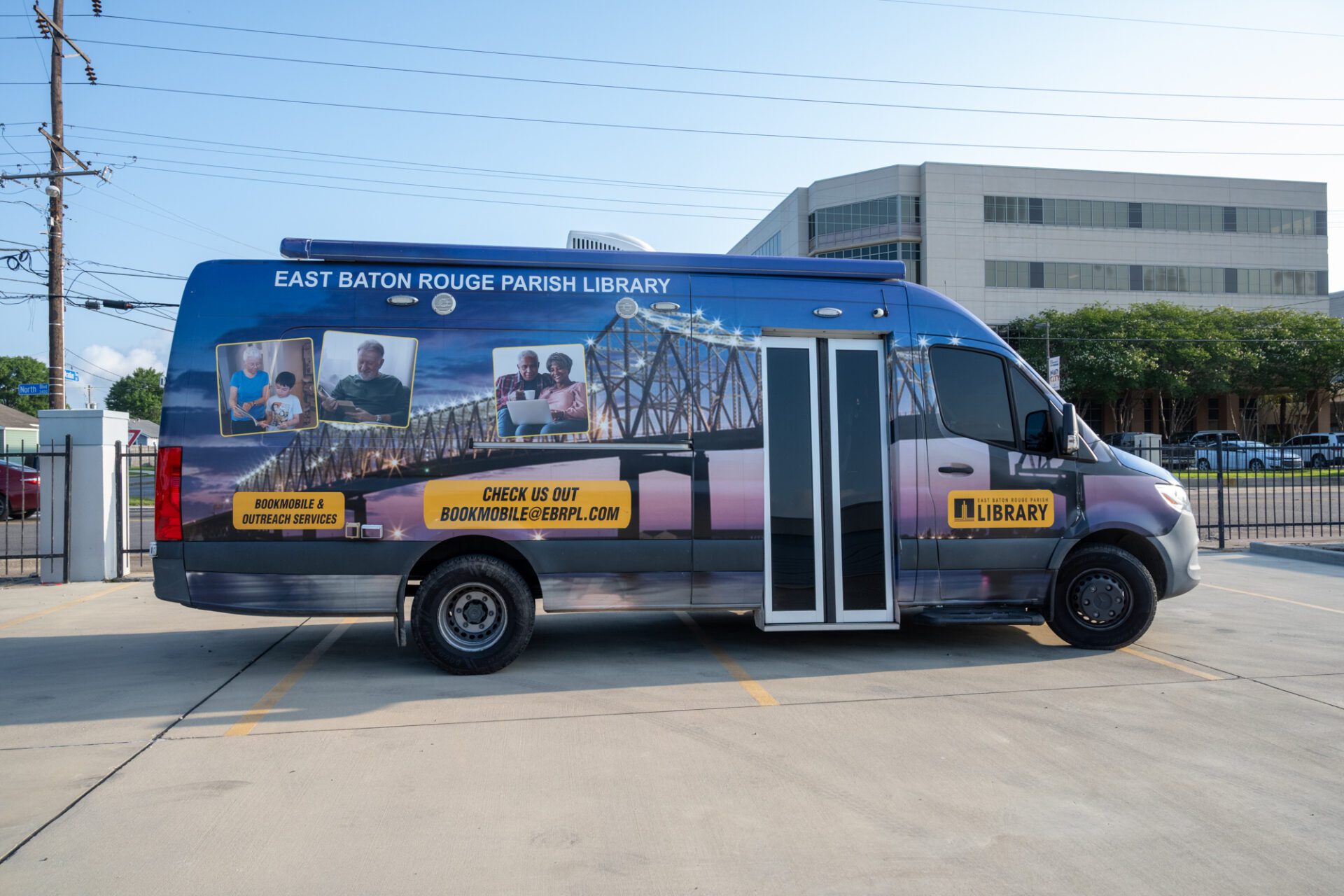 Beep beep! The EBRPL Bookmobile takes literature from the library to ...